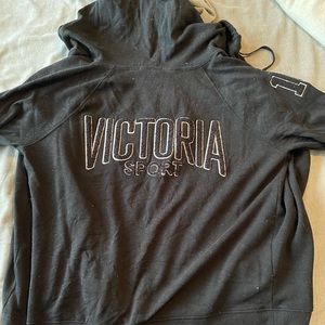 Victoria Sport Zip Up Hoodie Size Large